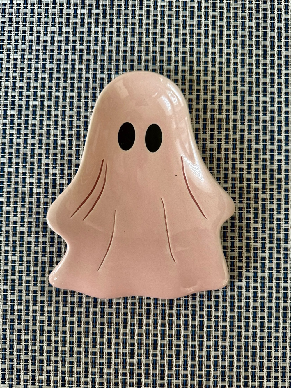 Prima Design PINK Ceramic Ghost Spoon Rest NEW!!